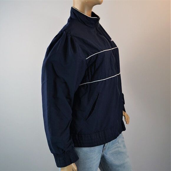 Vintage Prince Performance Track Jacket Lightweight Blue Womens Sz L - Picture 7 of 11
